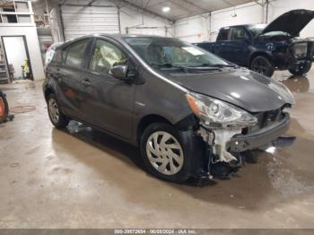  Salvage Toyota Prius c