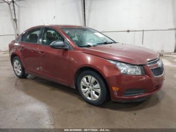  Salvage Chevrolet Cruze