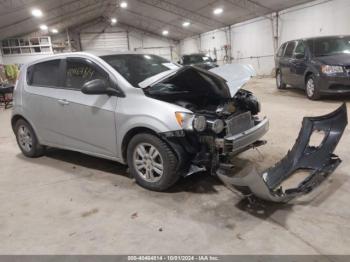  Salvage Chevrolet Sonic