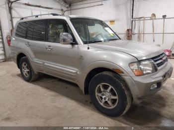  Salvage Mitsubishi Montero