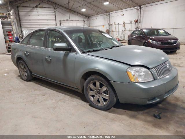  Salvage Mercury Montego