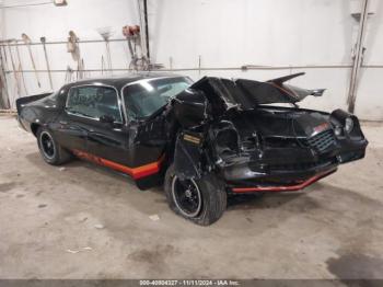  Salvage Chevrolet Camaro