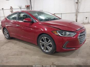  Salvage Hyundai ELANTRA