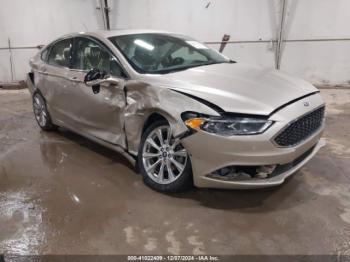  Salvage Ford Fusion