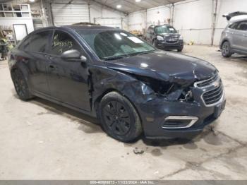  Salvage Chevrolet Cruze