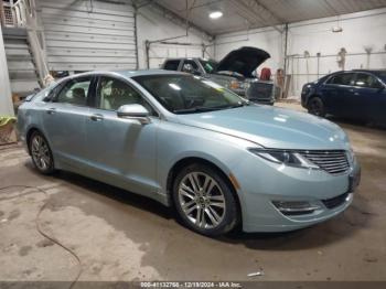  Salvage Lincoln MKZ Hybrid