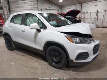  Salvage Chevrolet Trax