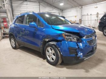  Salvage Chevrolet Trax