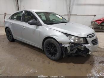  Salvage Chevrolet Cruze