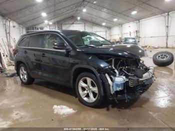  Salvage Toyota Highlander