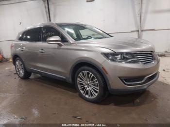  Salvage Lincoln MKX