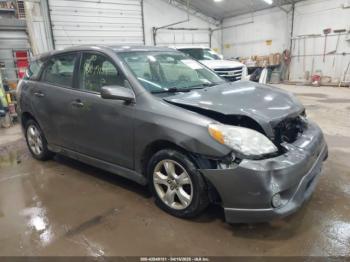  Salvage Toyota Matrix
