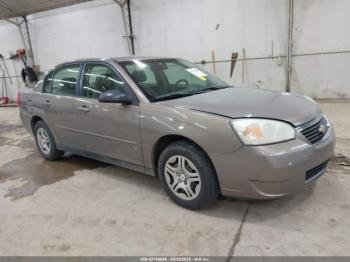  Salvage Chevrolet Malibu