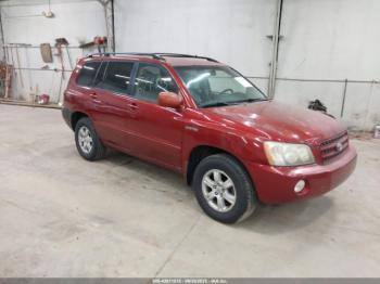  Salvage Toyota Highlander