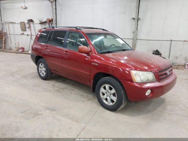  Salvage Toyota Highlander