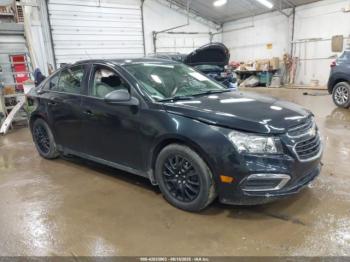  Salvage Chevrolet Cruze