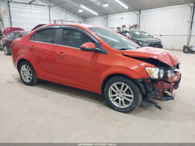  Salvage Chevrolet Sonic
