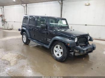  Salvage Jeep Wrangler