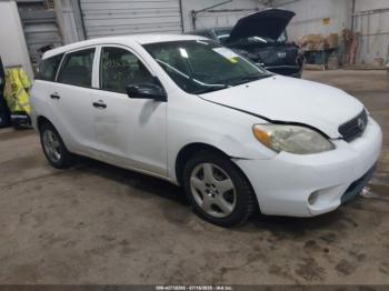  Salvage Toyota Matrix