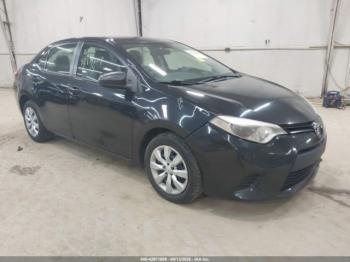  Salvage Toyota Corolla