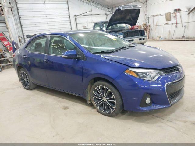  Salvage Toyota Corolla