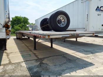  Salvage Mac Trailer Mfg Flatbed Semi Trailer