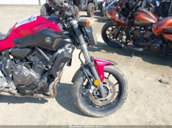  Salvage Yamaha Fz07a