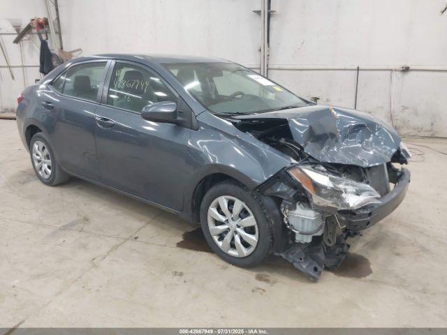  Salvage Toyota Corolla