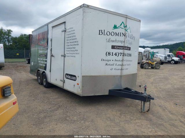  Salvage American Hauler Enclosed Trailer