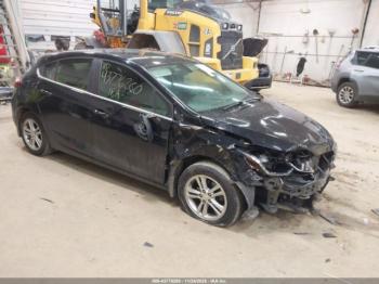  Salvage Chevrolet Cruze