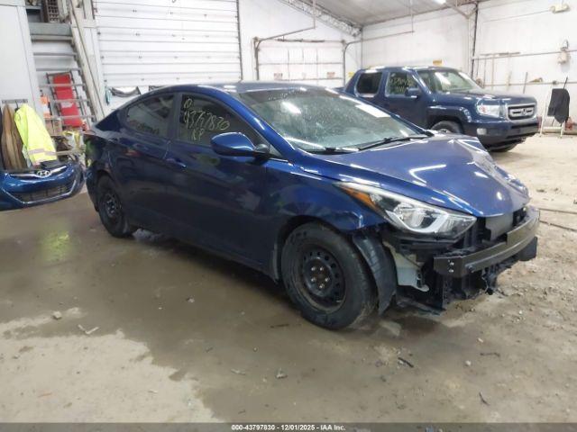  Salvage Hyundai ELANTRA