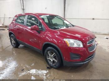  Salvage Chevrolet Trax