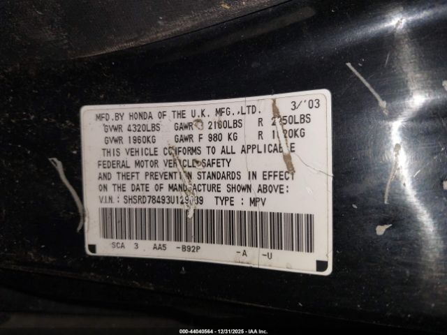 Honda CR-V Lx Image 10