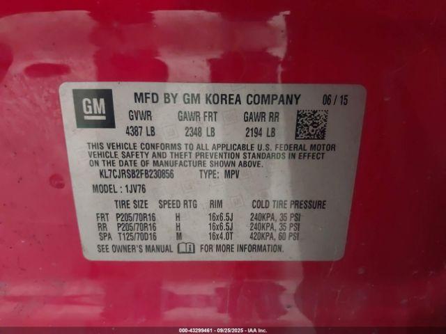 Chevrolet Trax Lt Image 7