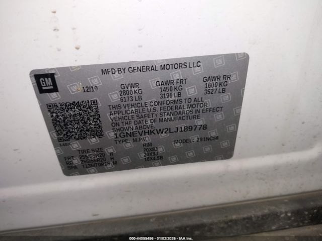 Chevrolet Traverse Awd Lt Leather Image 8