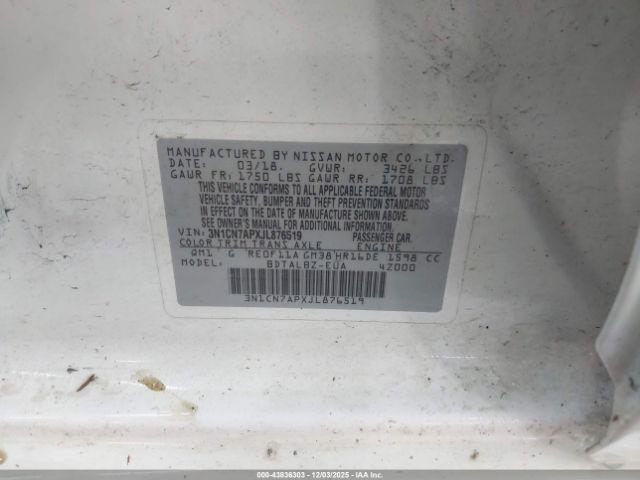 Nissan Versa 1.6 Sv Image 16