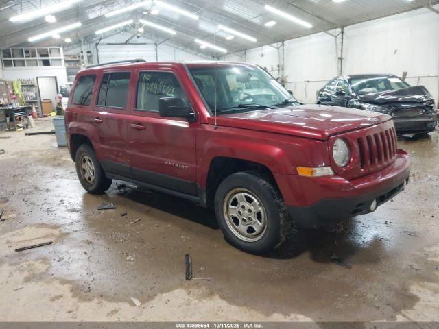  Salvage Jeep Patriot