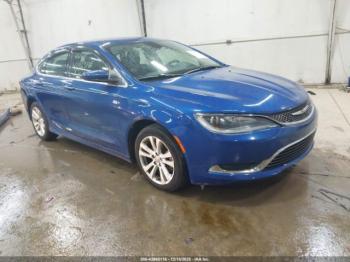  Salvage Chrysler 200