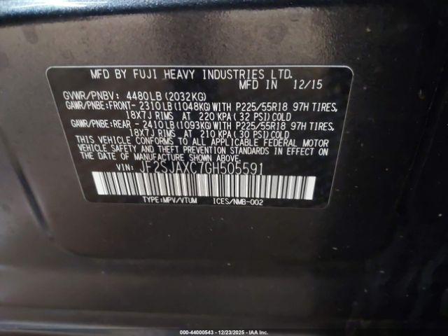 Subaru Forester 2.5i Touring Image 13